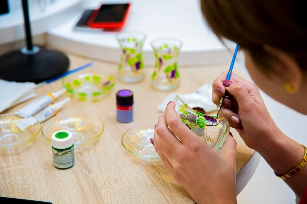 34. Glass Painting